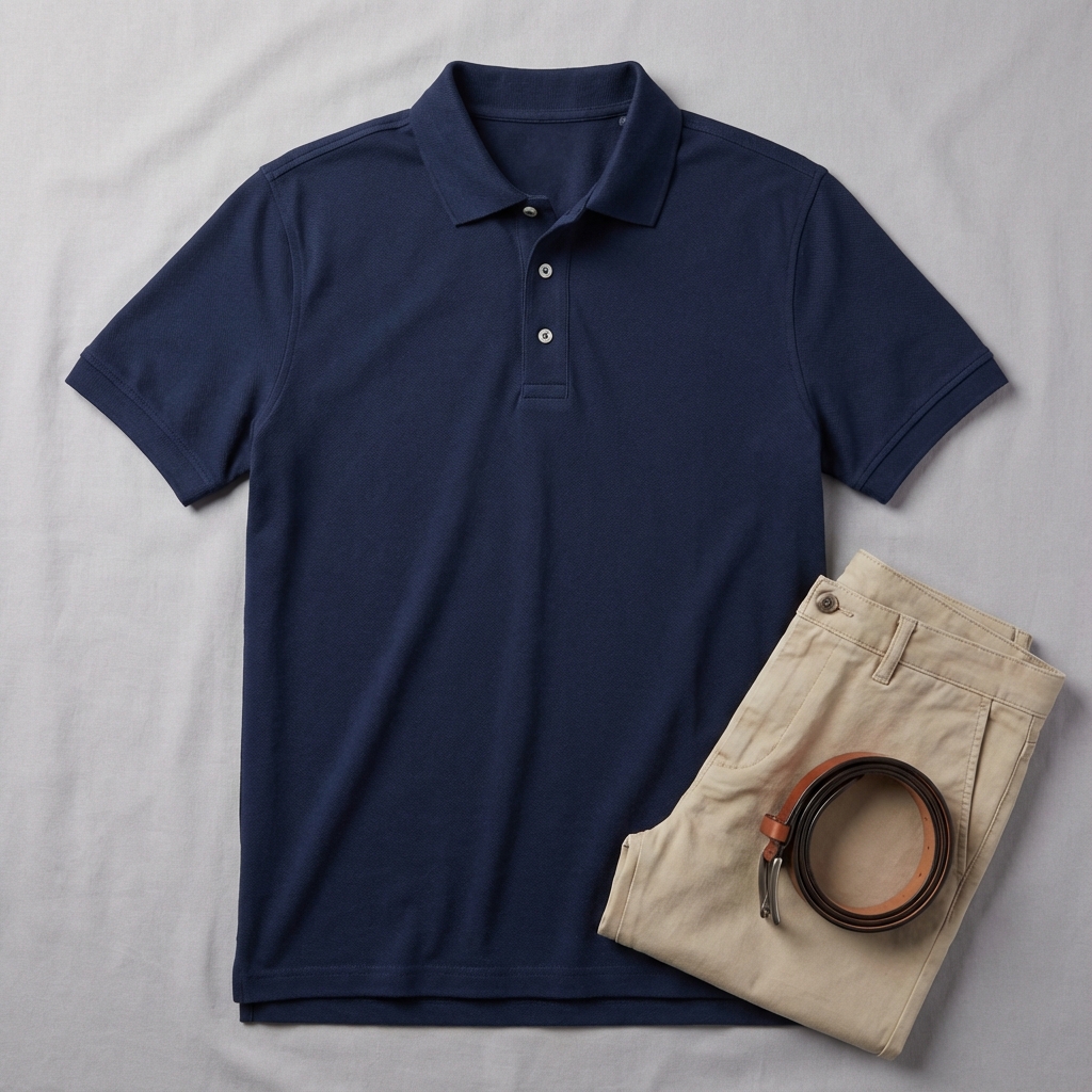 Navy Blue Polo Shirt